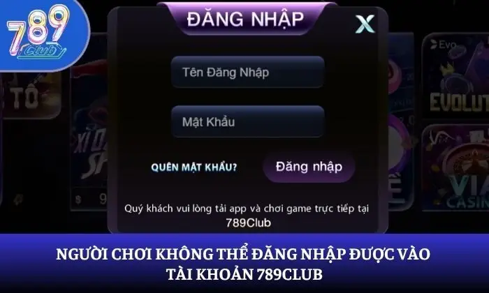 lỗi thường gặp trên 789Club lỗi thường gặp trên 789Club