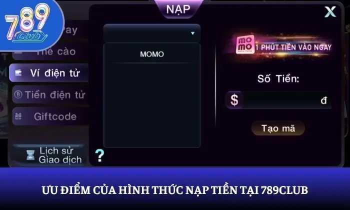 nạp tiền 789Club