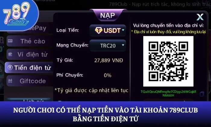 nạp tiền 789Club