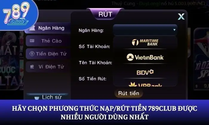 Phương thức thanh toán 789Club